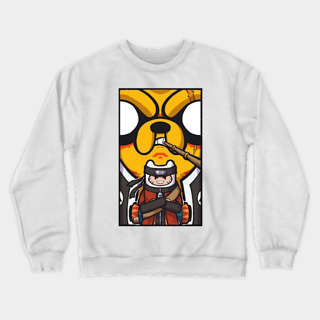 Adventure Ninja time Crewneck Sweatshirt by marceloosapo